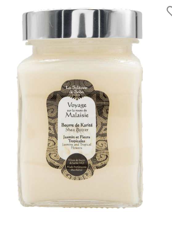 Shea Butter Jasmine and Tropical Flowers Масло ореха карите "Жасмин / Тропические цветы" 300ml