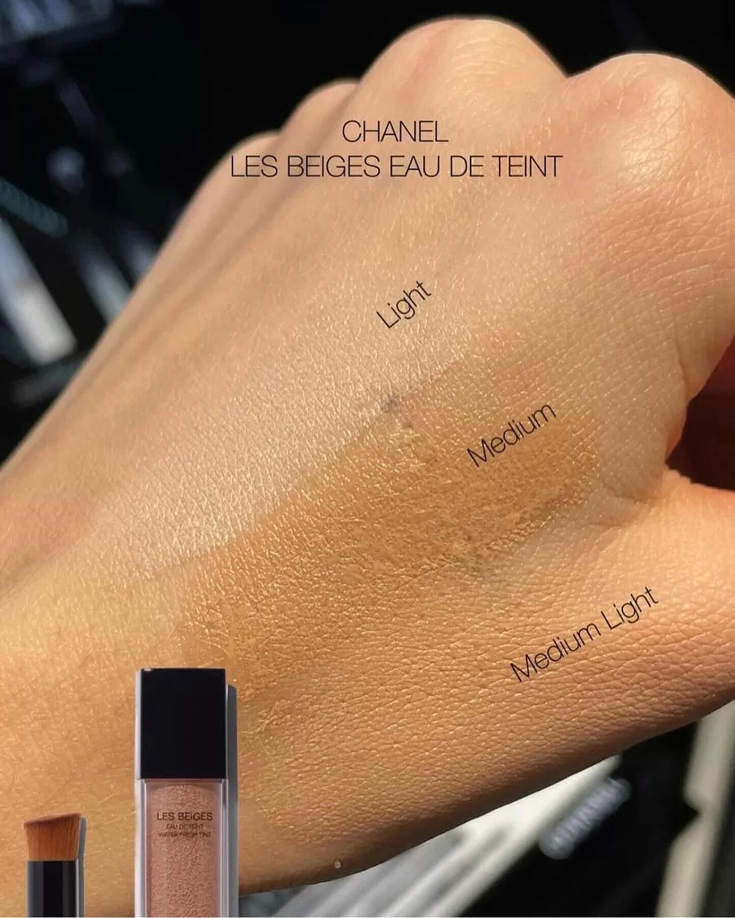 Увлажняющий тональный флюид-тинт CHANEL Les Beiges Eau De Teint, 30мл. Оттенок - Medium Light 5