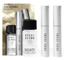 DOUBLE THE DRAMA MASCARA GIFT SET, Подарочный набор для глаз