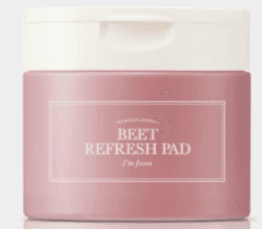 Восстанавливающие пэды для обезвоженной кожи с 20% экстрактом свеклы I’m from Beet Refresh Pad 60 шт