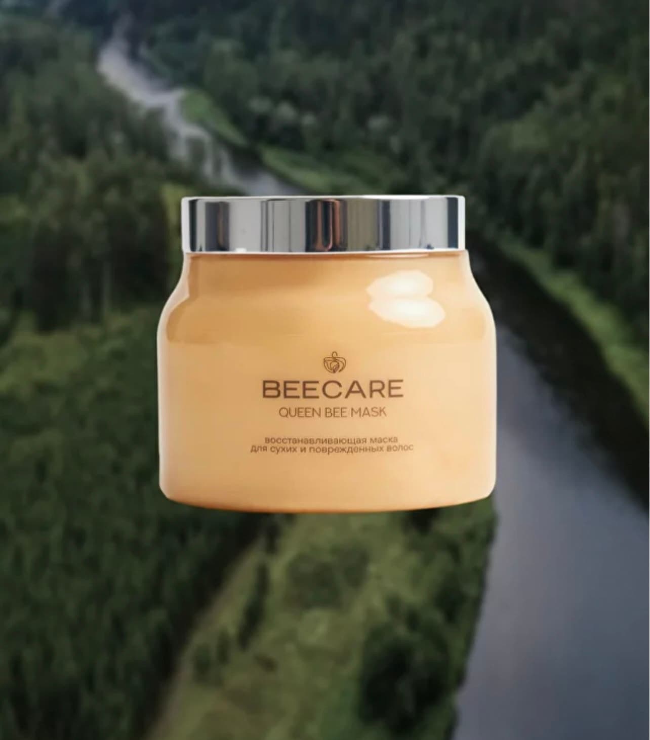 BEECARE восстанавливающая маска для тонких и поврежденных волос,280 мл