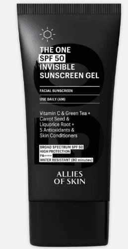 ALLIES OF SKIN THE ONE SPF 50 SUNSCREEN GEL, солнцезащитный гель для лица, 50мл