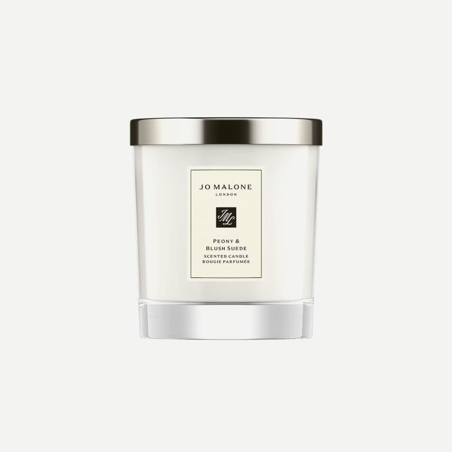 CANDLE PEONY & BLUSH SUEDE