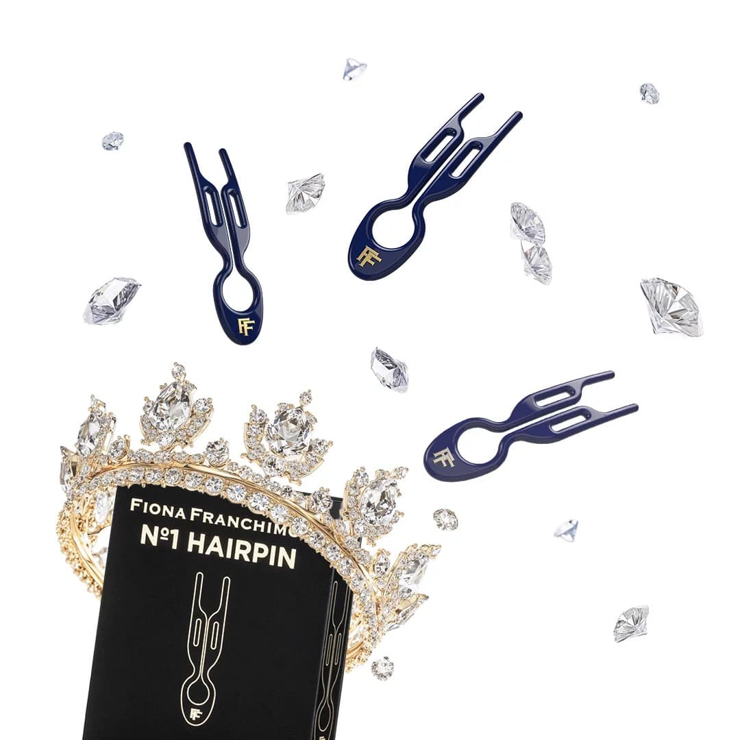 НОВИНКА! № 1 HAIRPIN ROYAL BLUE (3 шт) 3