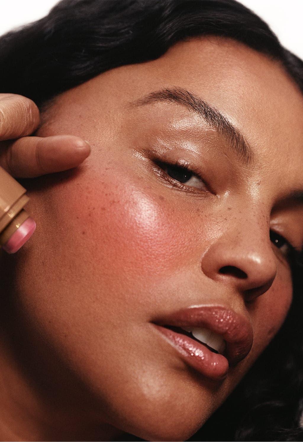 Rhode Birthday Duo: Pocket Blush Freckle + Peptide Lip Tint Cinnamon Roll 5,3g/10ml 4