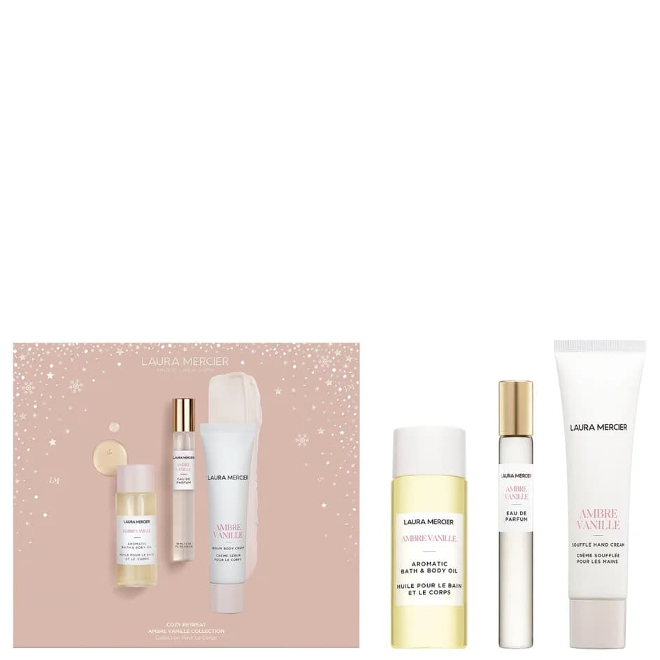 Laura Mercier Cozy Retreat Ambre Vanille Collection