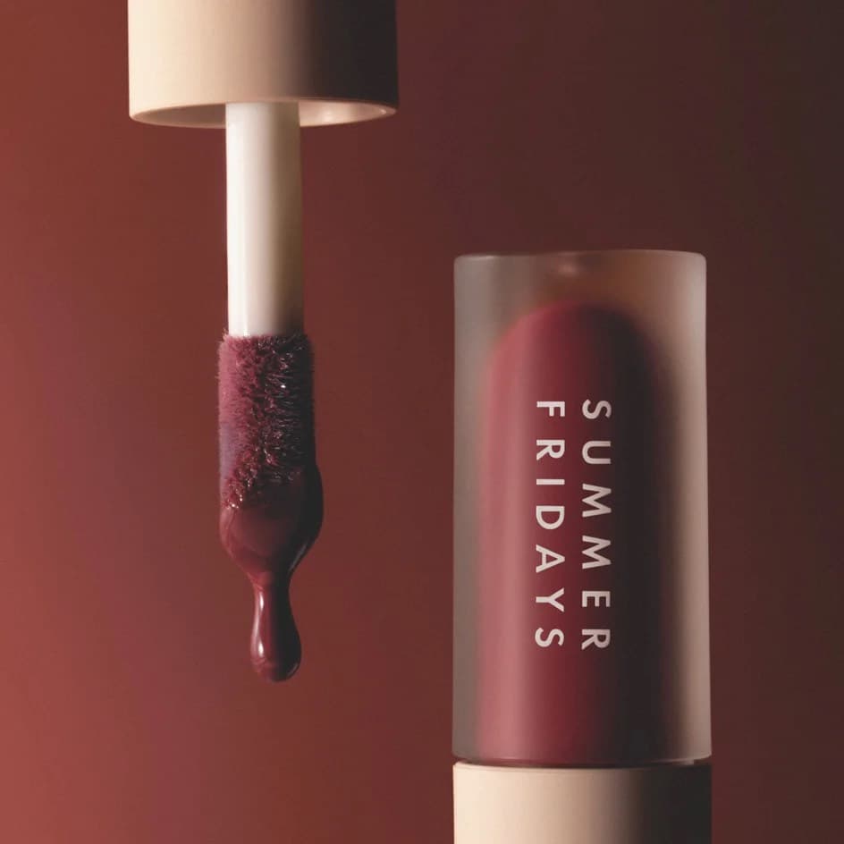 Summer Fridays Увлажняющее масло для губ Dream Lip Oil - Midnight Berry, 4,5 ml 3