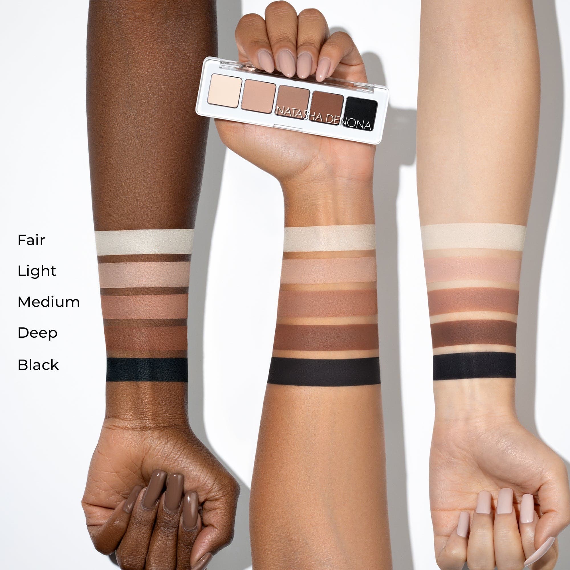 Палетка теней для век  Natasha Denona Mini  Eye Sculpt Eyeshadow Palette 3