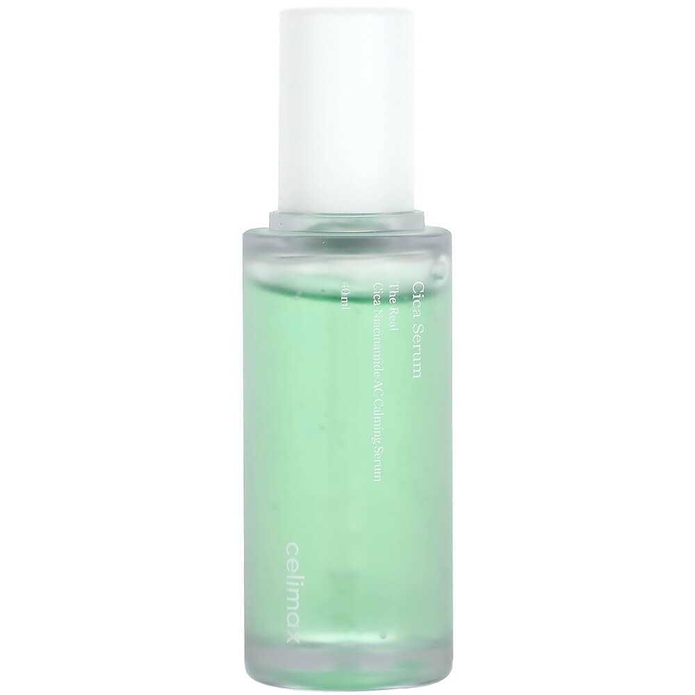 Успокаивающая сыворотка с центеллой и 5% ниацинамида Celimax Cica Niacinamide AC Calming Serum 40 ml