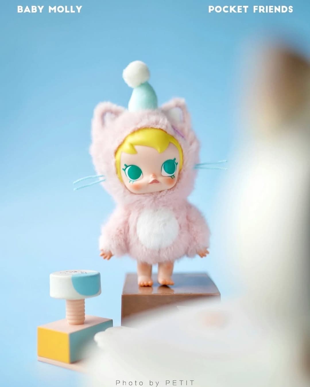 LABUBU Виниловая кукла Baby Molly Pocket Friends Vinyl Plush Pendant (Blind Box) 7