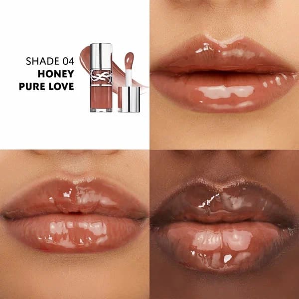 Yves Saint Laurent Блеск для губ Loveshine Plumping Lip Oil Gloss 6 мл оттенок 4 Honey Pure Love 2