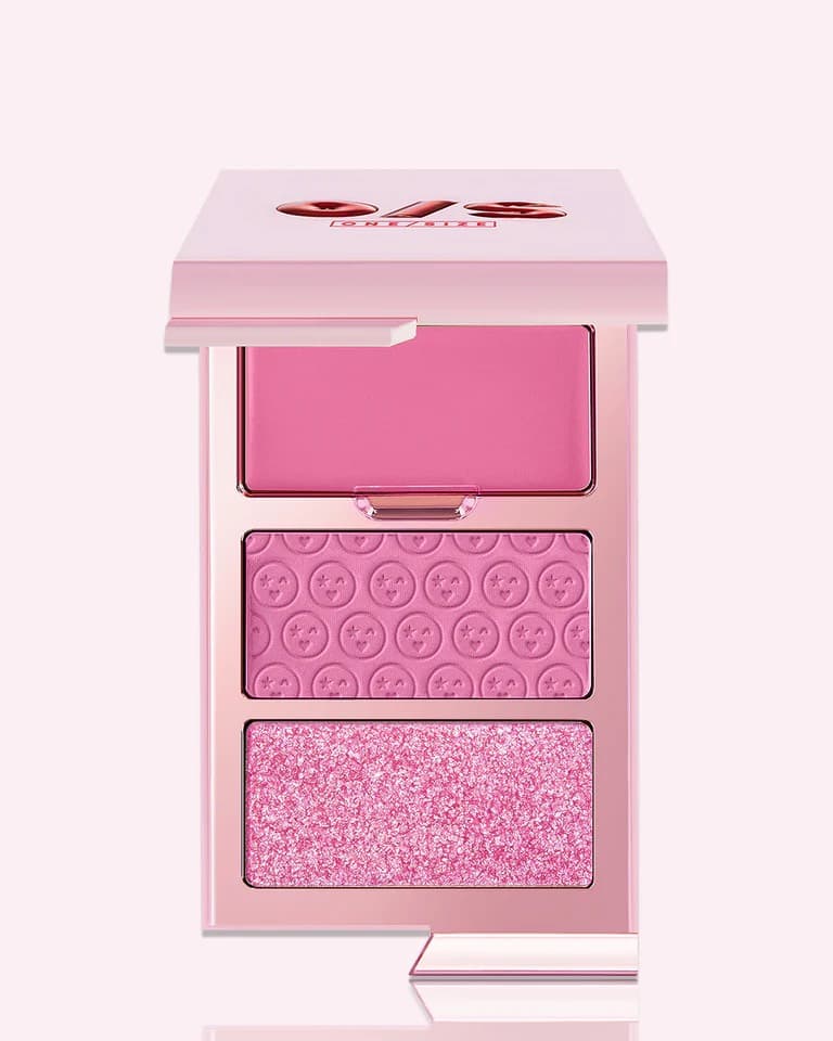 CHEEK CLAPPER 3D BLUSH TRIO PALETTE ATTENTION SEEKER