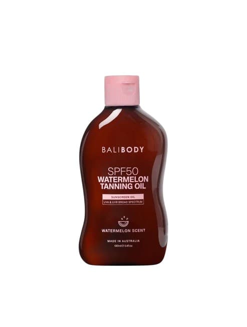 Bali Body Watermelon Tanning Oil SPF50,Солнцезащитное масло,100 мл