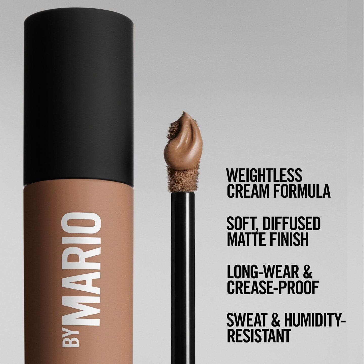 MAKEUP BY MARIO MASTER MATTES Кремовые тени для век LONG-WEAR CREAM EYESHADOW, Bisque (Peachy Creme) 7