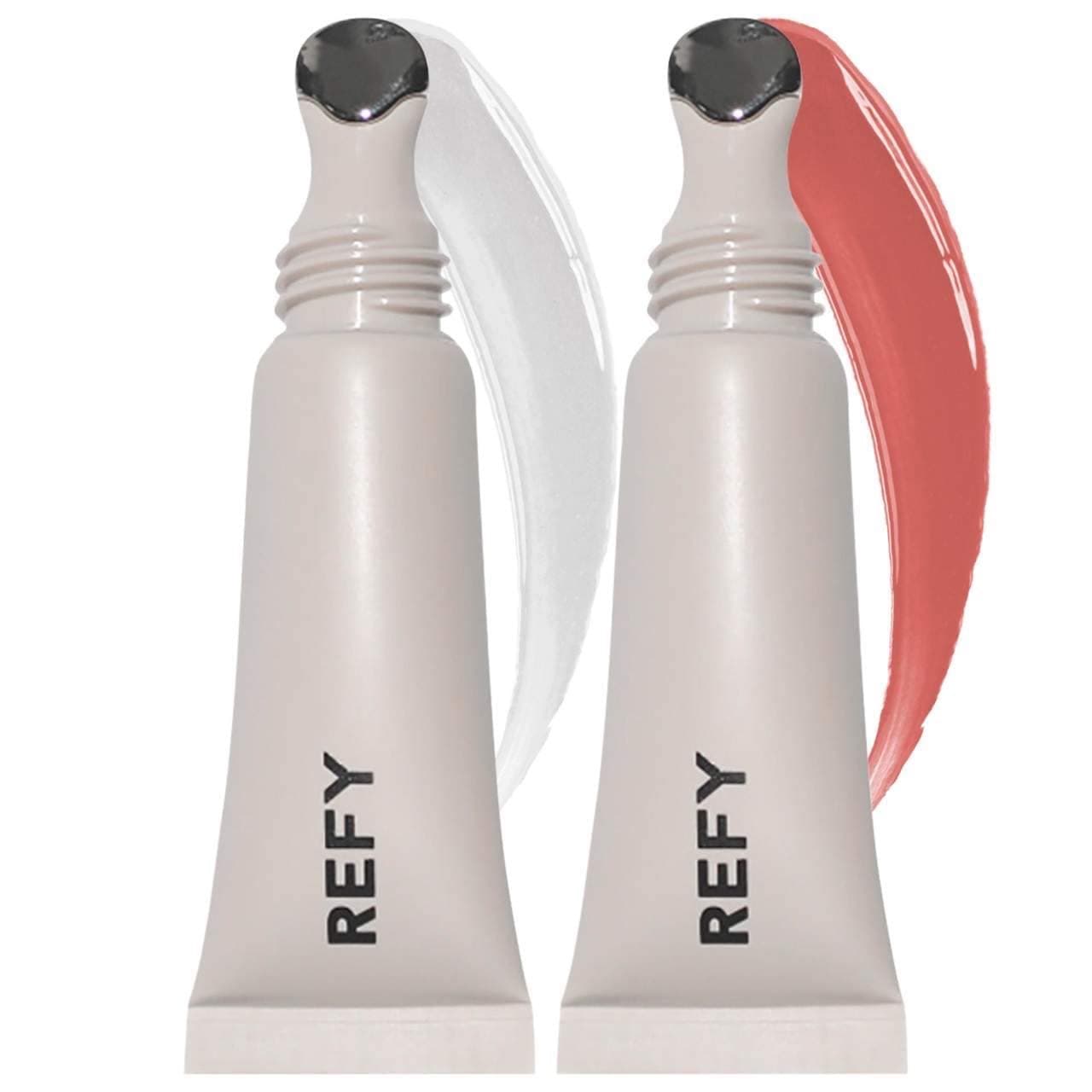 Набор мини блесков для губ Mini Lip Gloss Set,  в оттенках (clear) (rosewood), 2 х 5 мл