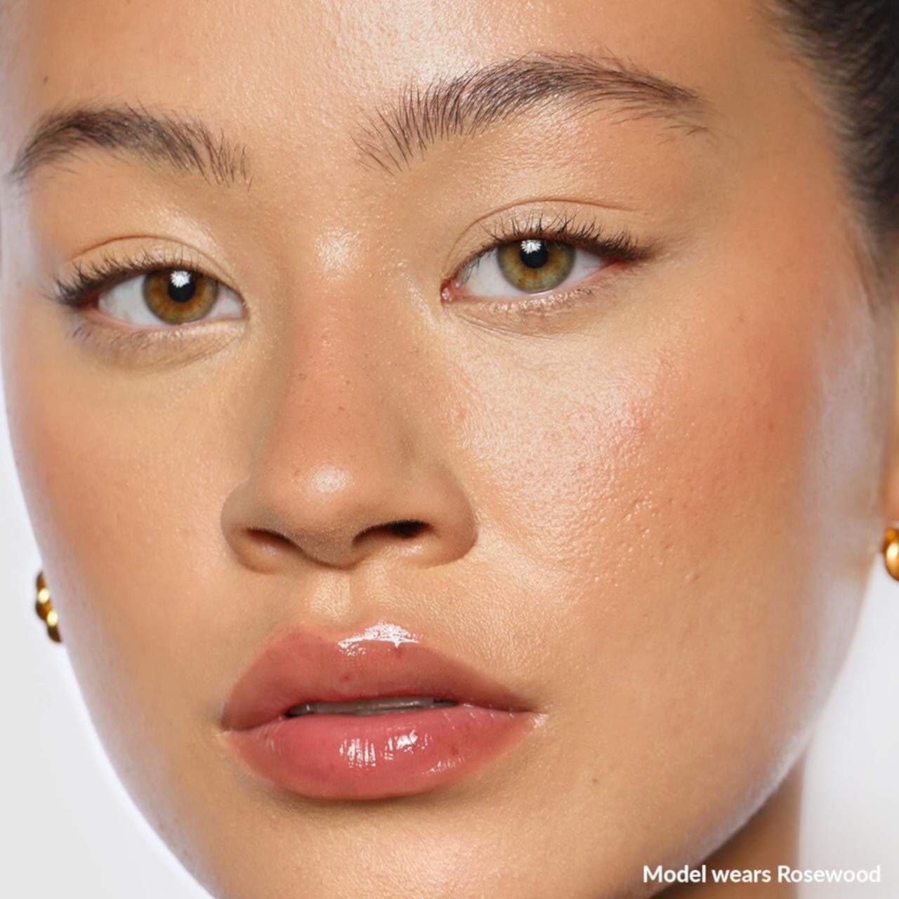 Набор мини блесков для губ Mini Lip Gloss Set,  в оттенках (clear) (rosewood), 2 х 5 мл 2