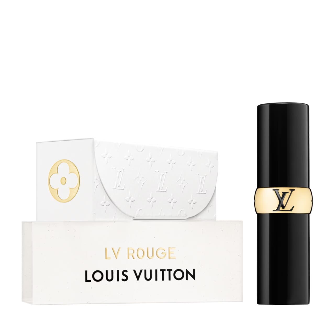 LV Помада для губ Rouge Satin Lipstick 101 Kiss The Sky , 3,5 g 4