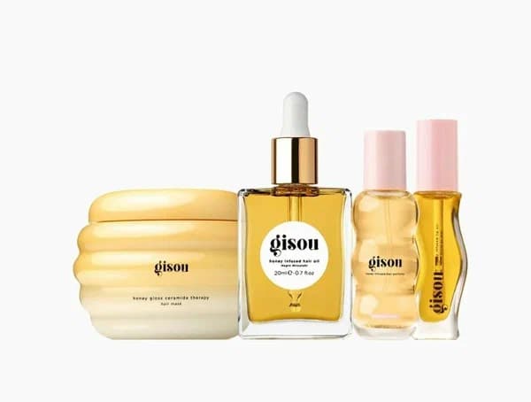 Gisou  Glow All The Way, Косметический набор для волос 2