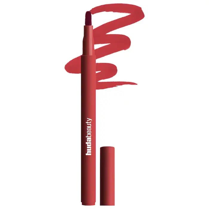HUDA BEAUTY  Подводка для губ Lip Contour Lip Stain for 12-Hour Wear, Cherry Red