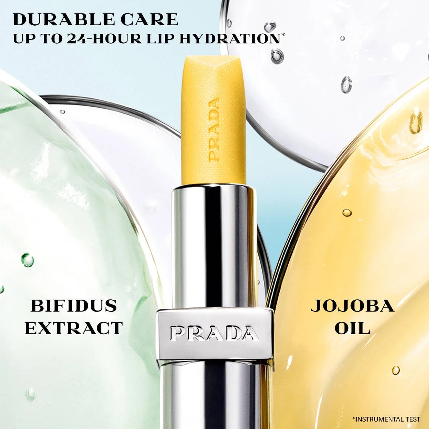 Prada Balm Lip Optimizing Care Бальзам для губ U002 Banana Yellow, 3,8г 6