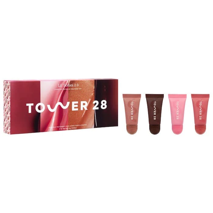 Tower 28 Набор тинтов для губ Beauty  Mini Lil' Softies LipSoftie Lip Treatment Set