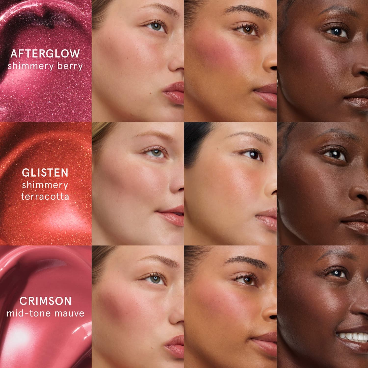 Подарочный мини-набор Glossier Mini Cloud Paint Blush Trio, 3 x 4 мл 7