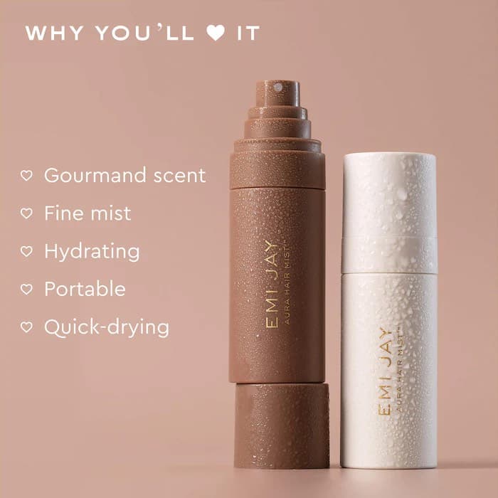 Emi Jay  Aura Hair & Body Fragrance Mist in Toasted Sugar Мист-спрей для волос и тела с ароматом жжёного сахара, ванили и амбры; 53 мл 5