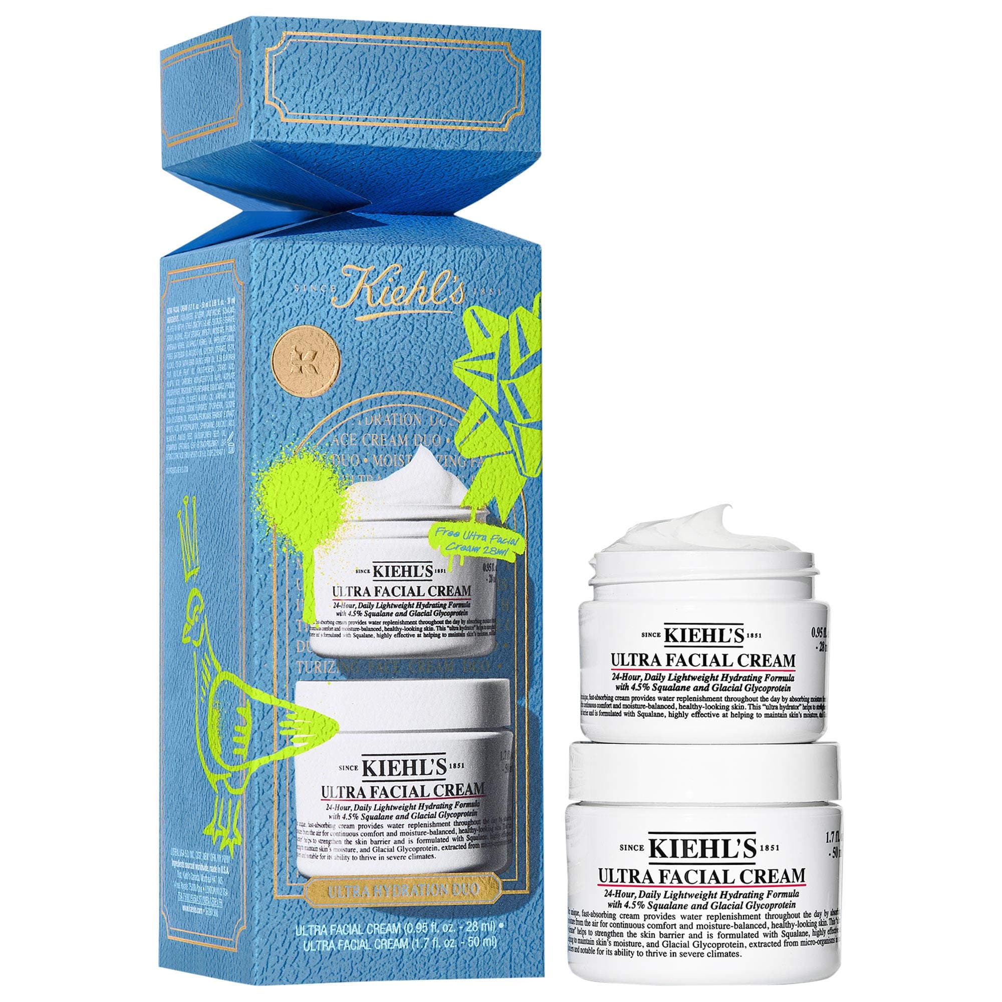 Kiehl's Ultra Hydration Duo,набор для глубокого увлажнения, ( 50 мл + 28 мл)