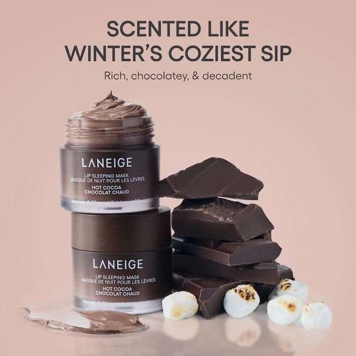 LANEIGE   Маска для губ Laneige Lip Sleeping Mask, аромат Hot Cocoa, 20г 4