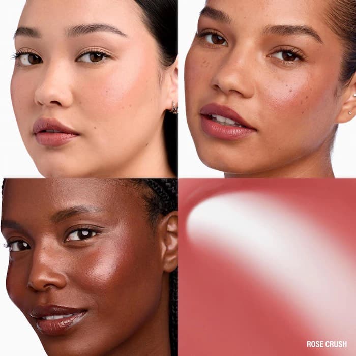 Makeup by Mario Бальзам для губ и щек Jelly Jar Lip & Cheek Multi-Use Balm, ROSE CRUSH 2