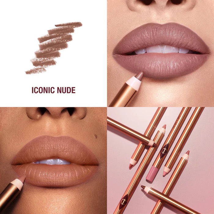 Charlotte Tilbury Карандаш для губ Lip Cheat в оттенке Iconic Nude, 1,2 гр 3