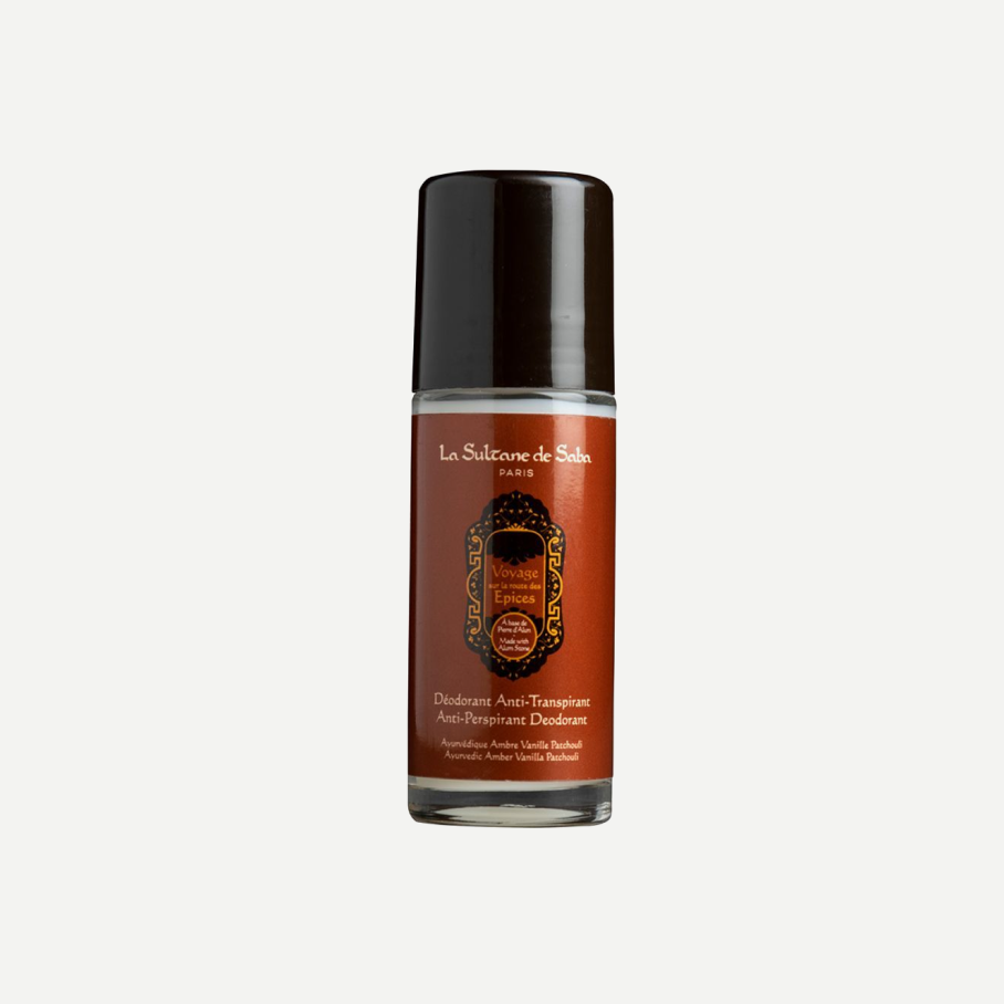 La Sultane de Saba Дезодорант-антиперспирант аюрведа ANTI-PERSPIRANT DEODORANT AYURVEDIC AMBER VANILLA PATCHOULI , 50 мл