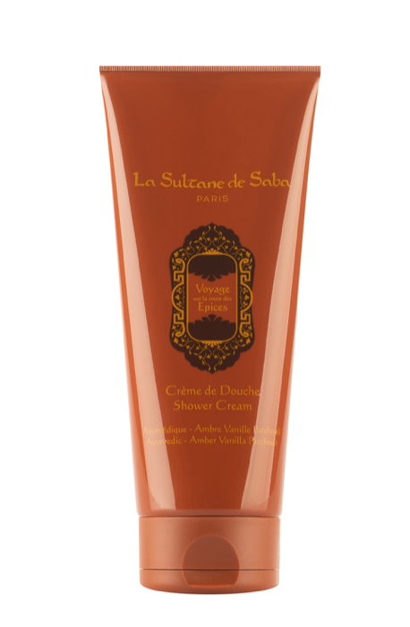 La Sultane de Saba Крем для душа Амбра, Ваниль и Пачули Shower Cream Ayurvedic , 200ml