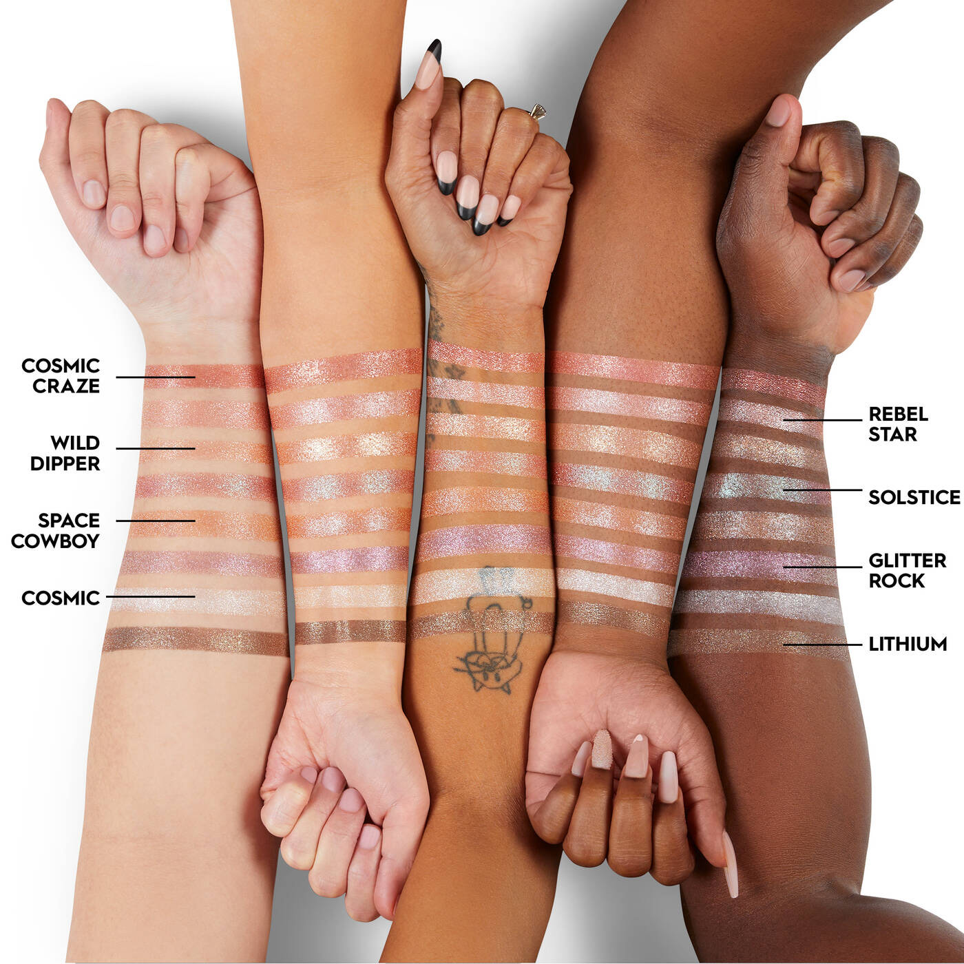Urban Decay Тени-спаркл для век, Moondust Eyeshadow в оттенке Space cowboy 3