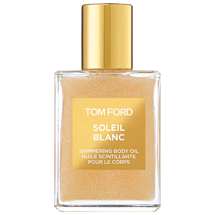 Tom Ford Шиммерное масло Mini Soleil Blanc Shimmering Body Oil with Amber & Bergamot, 45 мл