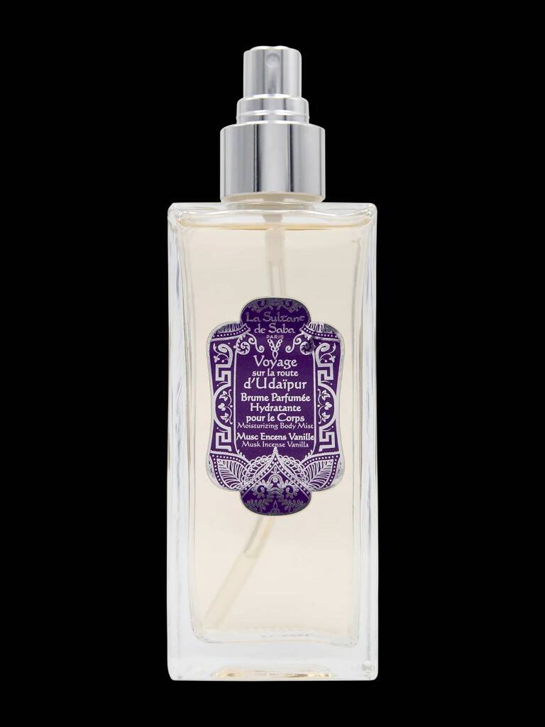 La Sultane De Saba Парфюмерный лосьон-спрей Мускус/Ладан/Ваниль, Moisturizing Body Mist Musk Incense Vanilla, 200 мл