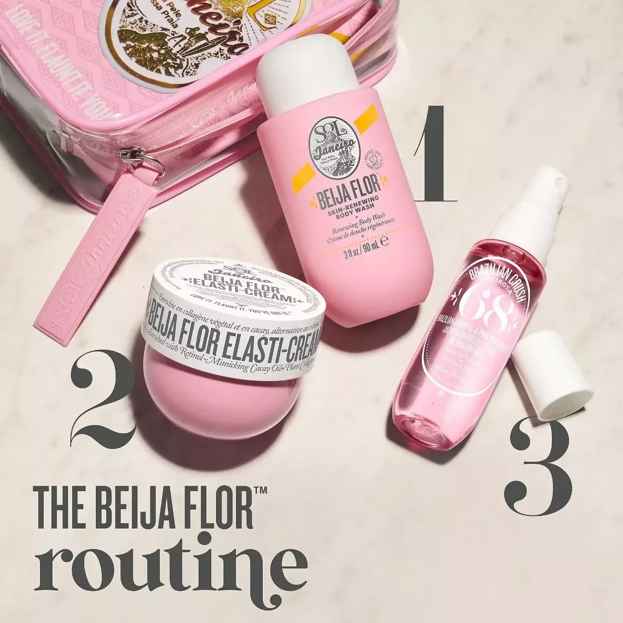 Sol de Janeiro Набор  Beija Flor Jet Set90/50/30ml 8
