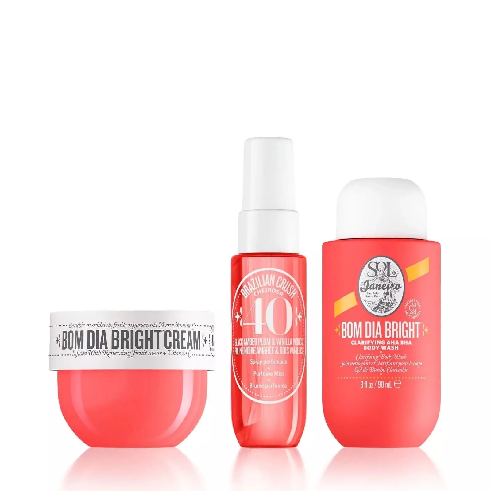 Sol De Janeiro BOM DIA BRIGHT JET SET, набор для тела 3