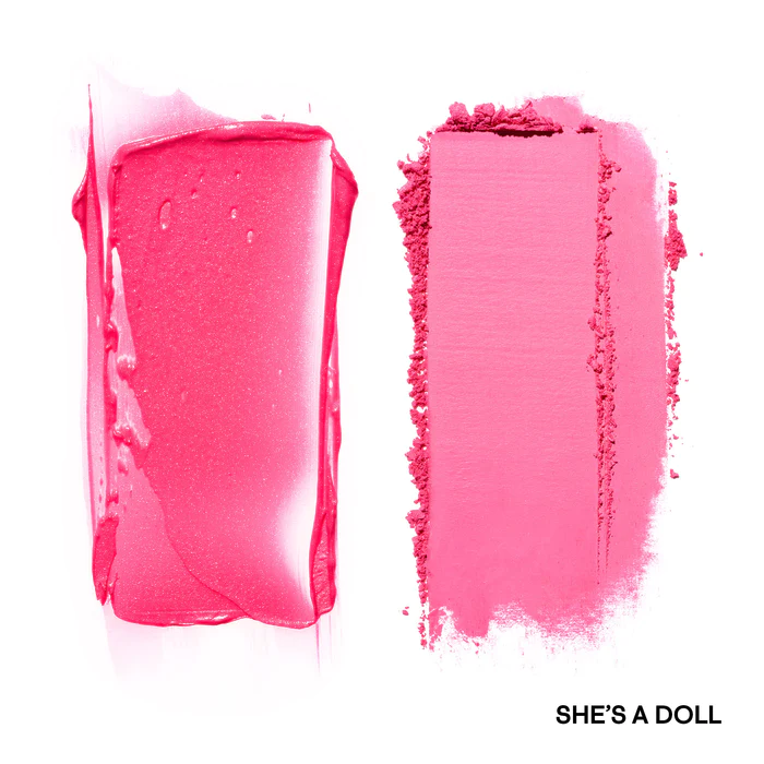 PATRICK TA Румяна двойные Major Headlines Double-Take Crème and Powder Blush Duo, оттенок She’s a Doll, 10,5г 4