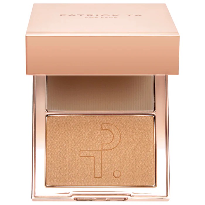 PATRICK TA  Скульптор для лица Major Sculpt Crème Contour & Powder Bronzer Duo, SHE'S STATUSQUE, Дуэт из кремового контура и бронзирующий пудры, 10 гр