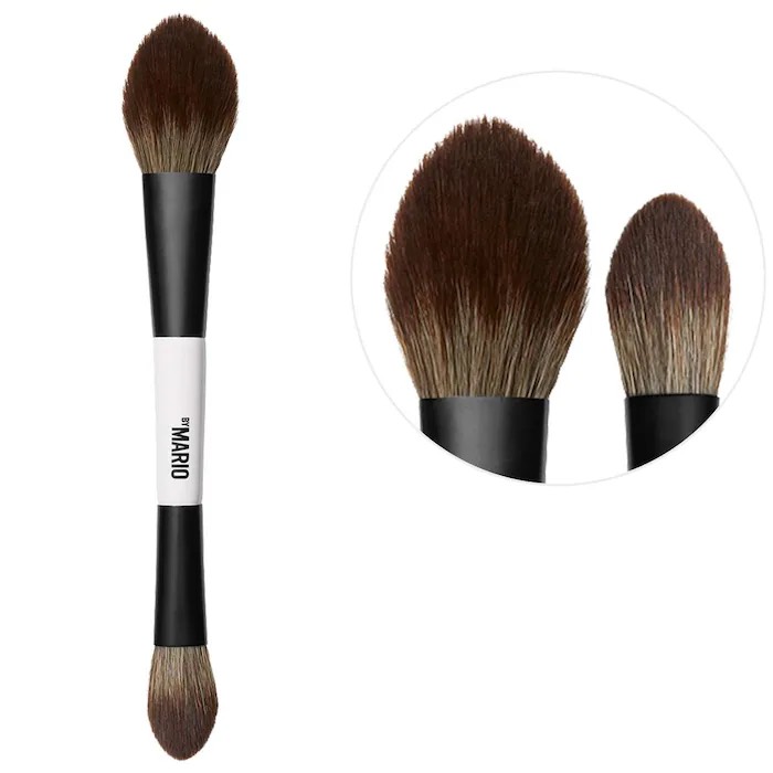 MAKEUP BY MARIO Двусторонняя кисть для пудры F3 Dual-Ended Precision Powder Brush