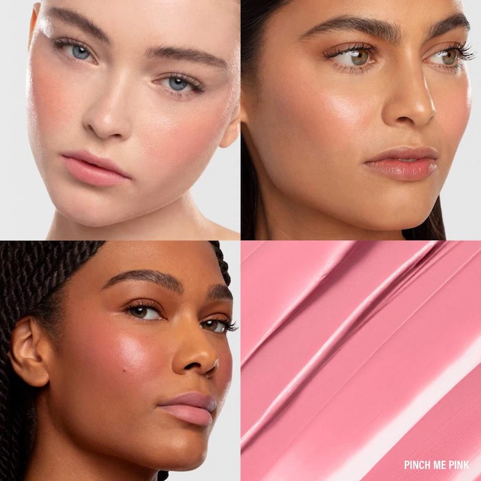 Makeup by Mario Кремовые румяна Soft Pop Plumping Blush Veil, оттенок Pinch Me Pink (5г) 2
