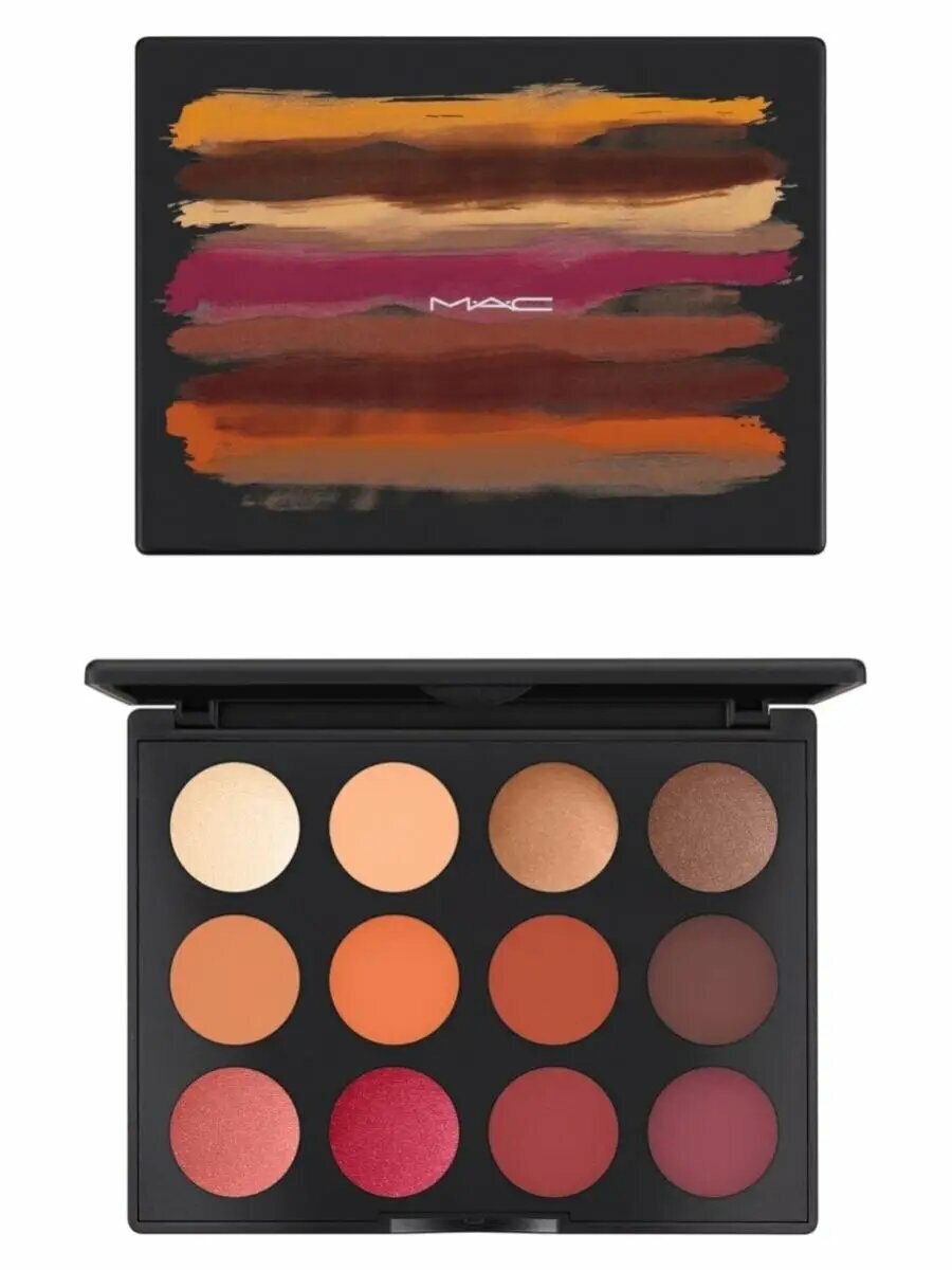 MAC ART LIBRARY палетка теней Flame Boyant 2