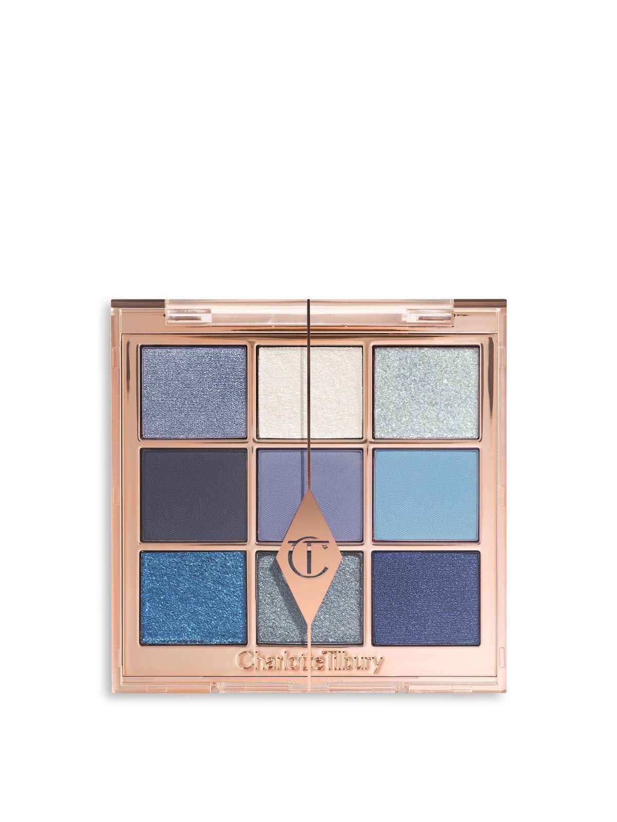CHARLOTTE TILBURY Палетка теней Charlotte's Palette Of Beautifying Eye Trends, Denim Dimension