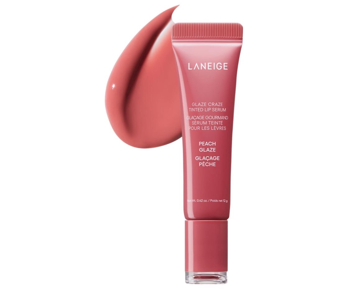 GLAZE CRAZE TINTED LIP SERUM оттенок: Peach Glaze, 12g
