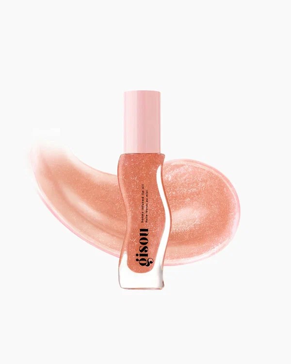 Gisou Honey Infused Lip Oil масло для губ с мёдом, Glazed Plum (8 ml)