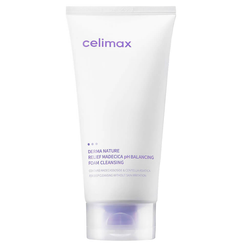 Celimax  Слабокислотная очищающая пенка Derma Nature Relief Madecica pH Balancing Foam Cleansing 150 ml