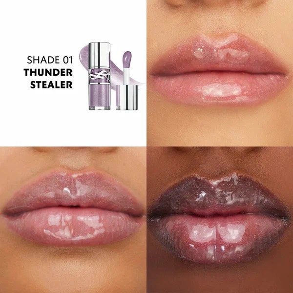 Yves Saint Laurent масло для губ Loveshine Plumping Lip Oil Gloss 6 мл оттенок 1 Thunder Stealer 2
