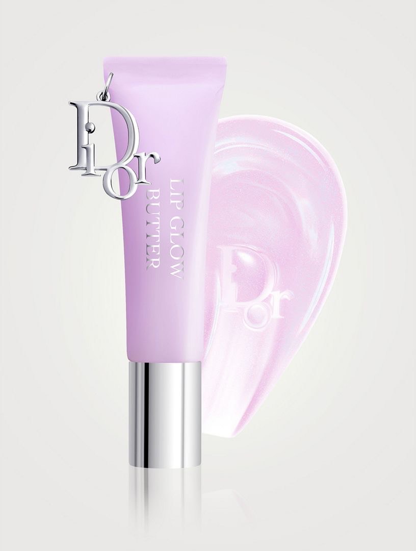 DIOR Увлажняющий масляный бальзам-блеск для губ Lip Glow Butter Hydrating Gloss Balm, 102 glazed lavender