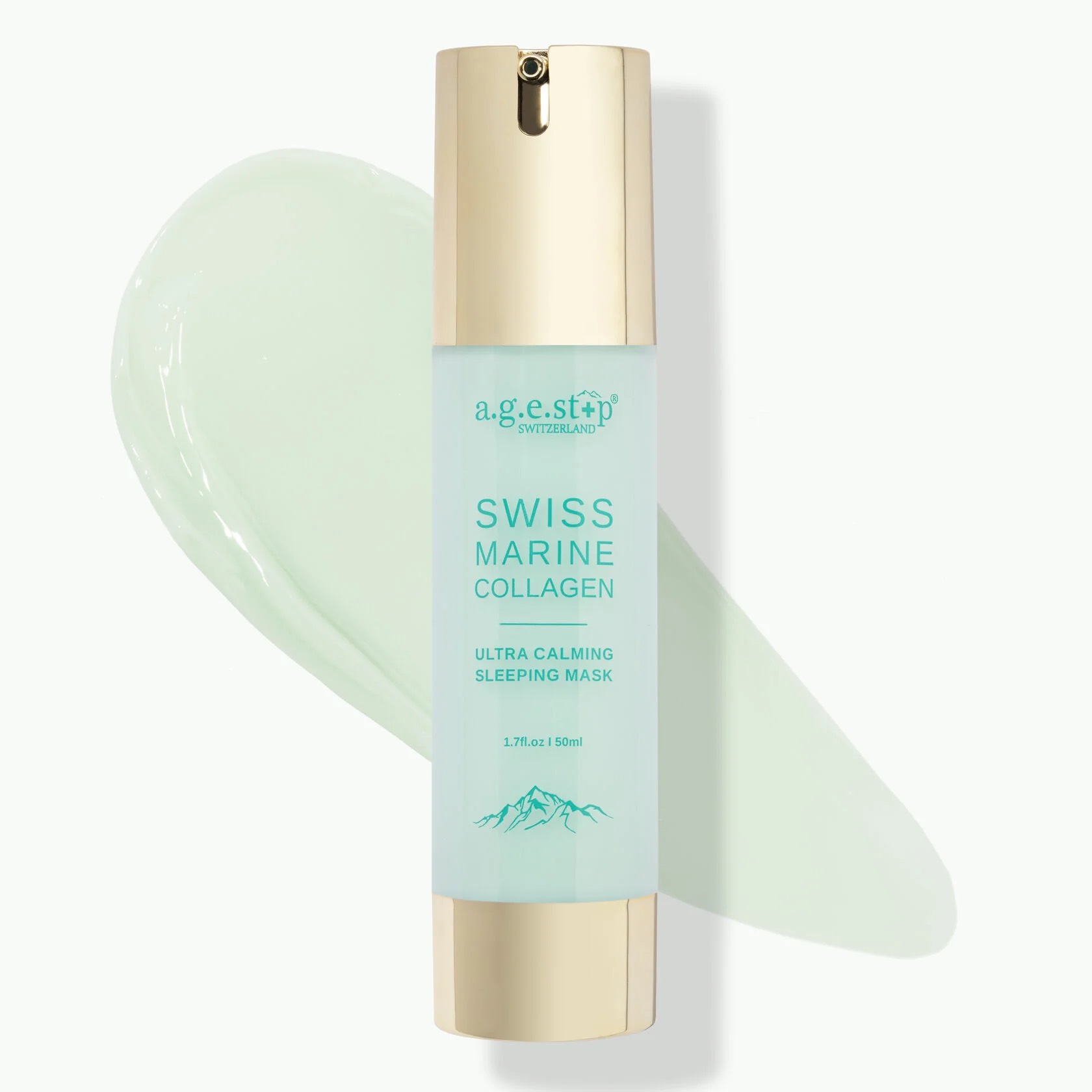 a.g.e.stop SWITZERLAND MARINE COLLAGEN SLEEPING MASK,Ночная маска с морским коллагеном, 50мл
